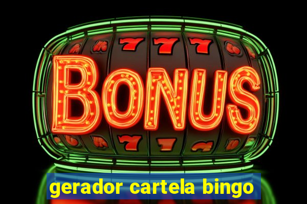 gerador cartela bingo