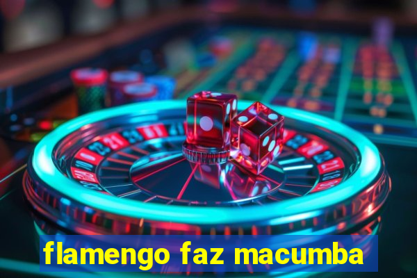 flamengo faz macumba