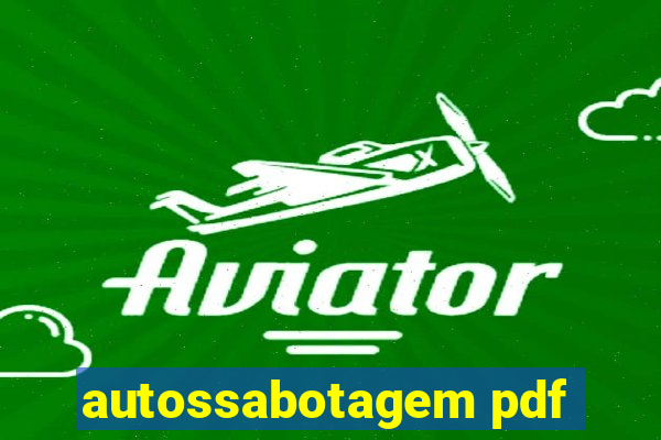 autossabotagem pdf