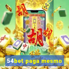54bet paga mesmo