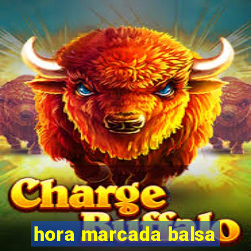 hora marcada balsa