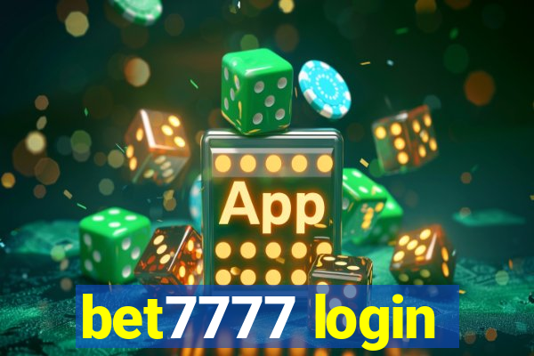 bet7777 login