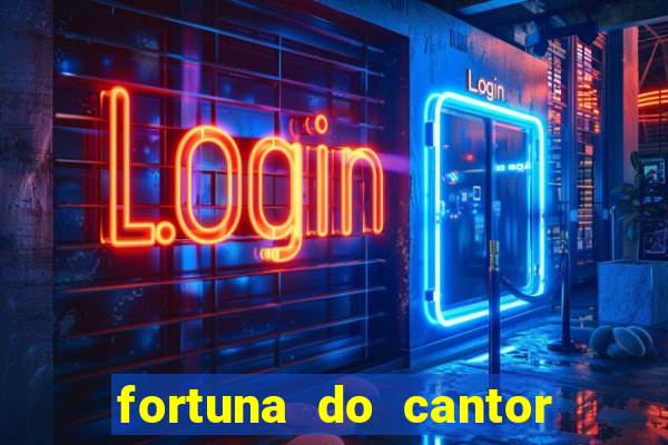 fortuna do cantor sorocaba 2023