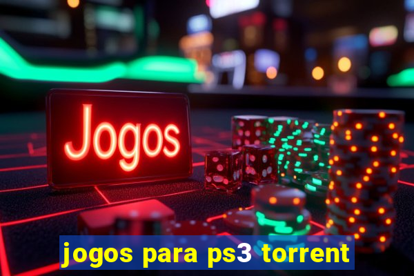 jogos para ps3 torrent