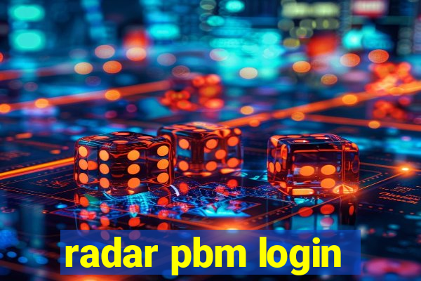 radar pbm login