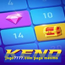 jogo7777.com paga mesmo