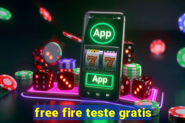 free fire teste gratis