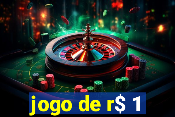 jogo de r$ 1