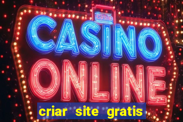 criar site gratis de jogos