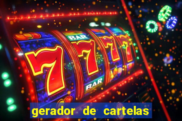 gerador de cartelas de bingo 1 a 99