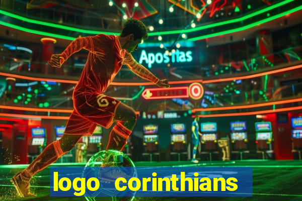 logo corinthians preto e branco