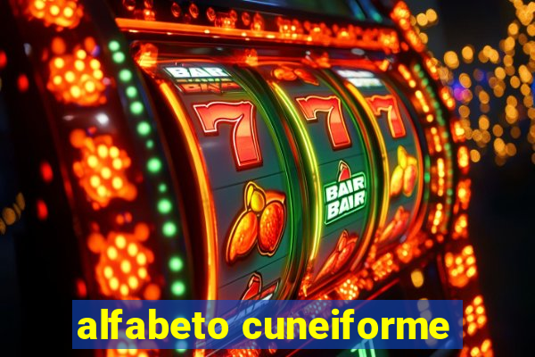 alfabeto cuneiforme