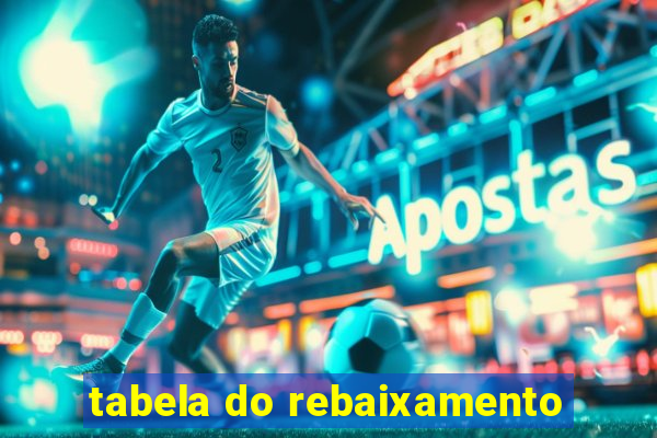 tabela do rebaixamento