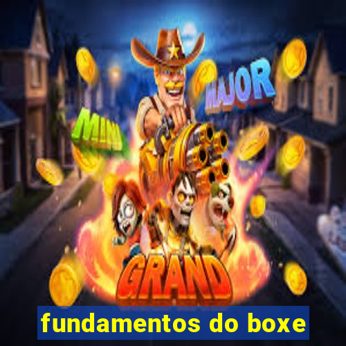 fundamentos do boxe