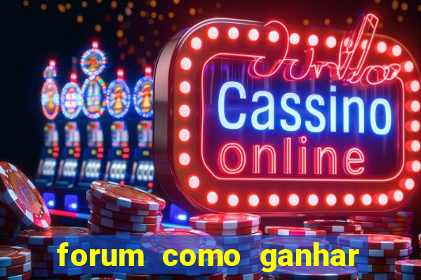 forum como ganhar na loteria