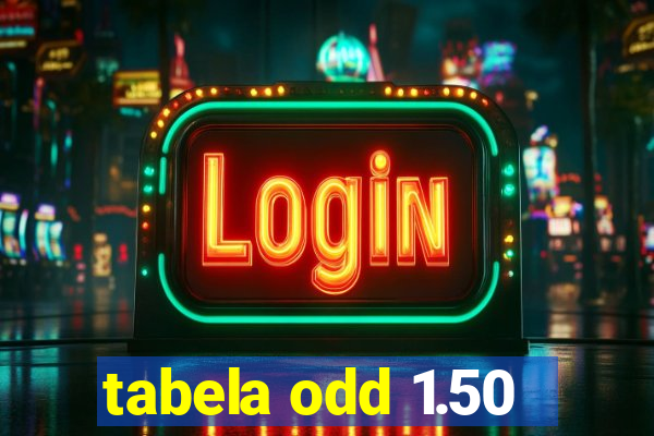 tabela odd 1.50